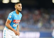 NAPLES, ITALY - SEPTEMBER 24:  Faouzi Ghoulam of Napoli in action   during the Serie A match between SSC Napoli and AC ChievoVerona at Stadio San Paolo on September 24, 2016 in Naples, Italy.  (Photo by Francesco Pecoraro/Getty Images)